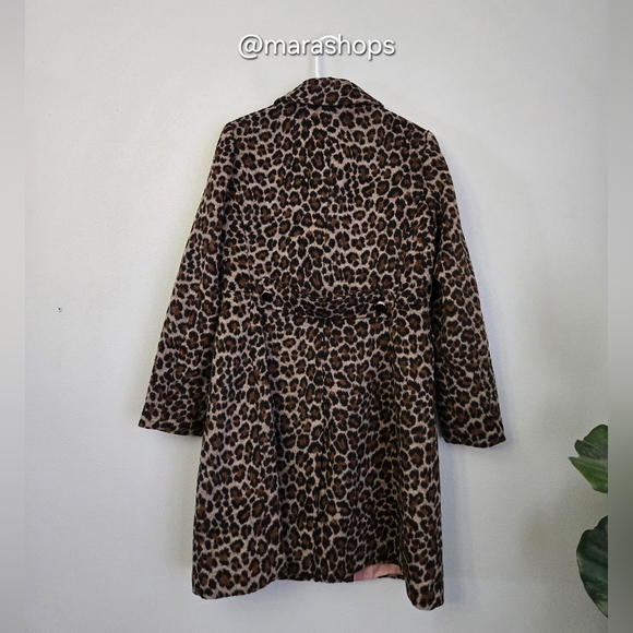 Kate Spade Leopard Print Coat - Picture 7 of 10